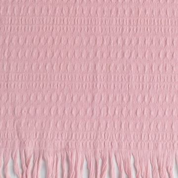 שמיכת וואפל פיקה ורוד