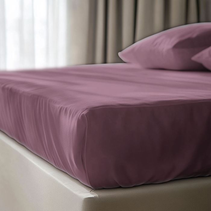 סדין ג'רסי בורדו