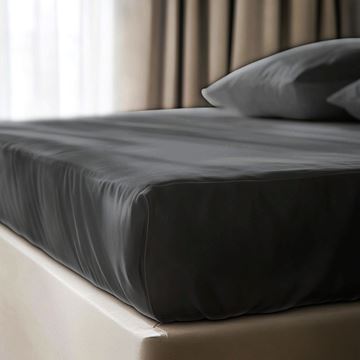 סדין ג'רסי שחור